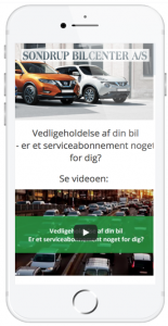 Landingpage screenshot