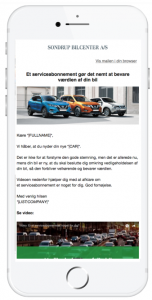 Mail screenshot