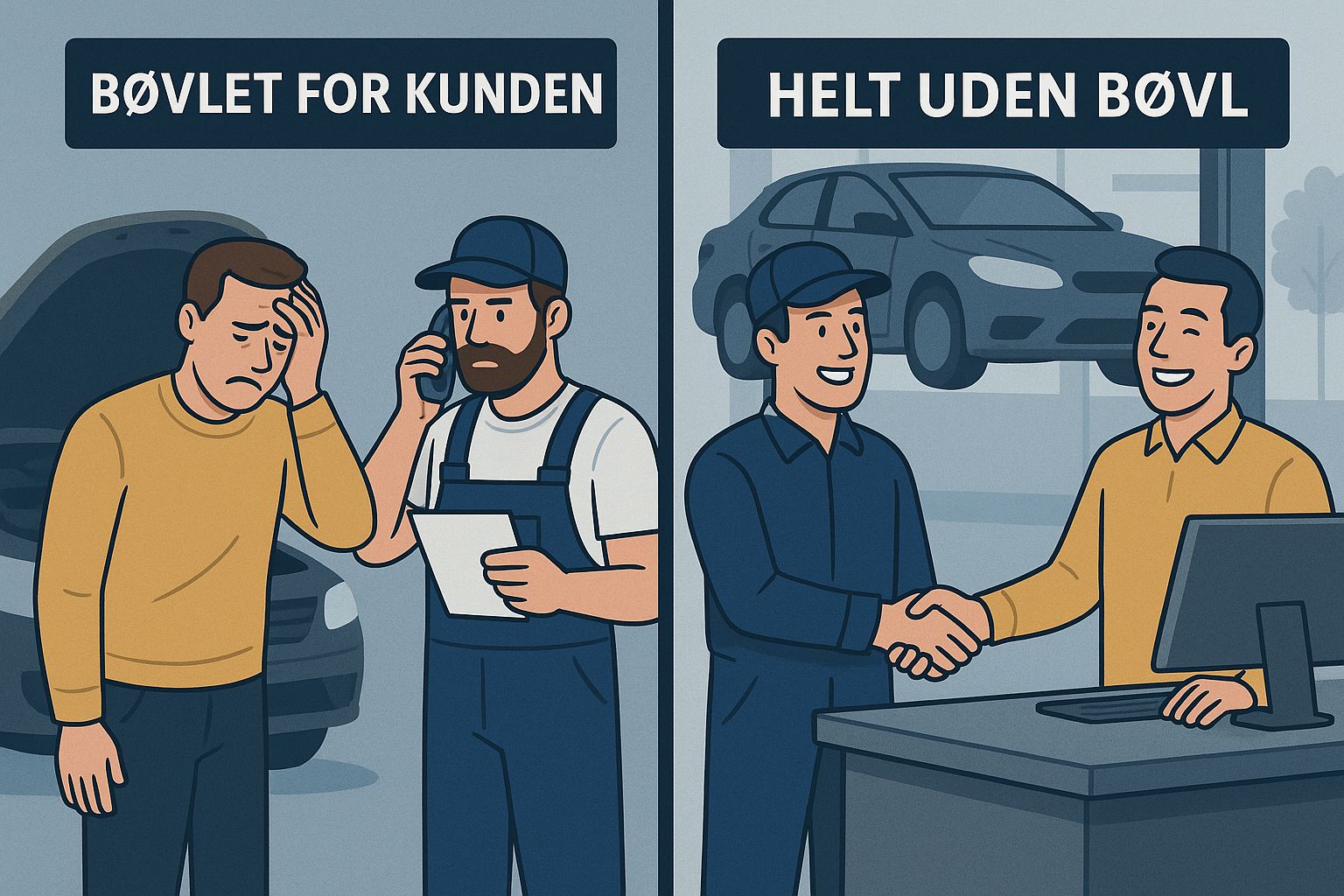 Kunde modtager digitalt tilbud på serviceaftale efter år 1 – MiCARs platform automatiserer salget og sikrer kundeloyalitet